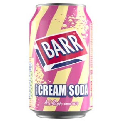 Picture of 330 Barr Cream Soda x24 DRS